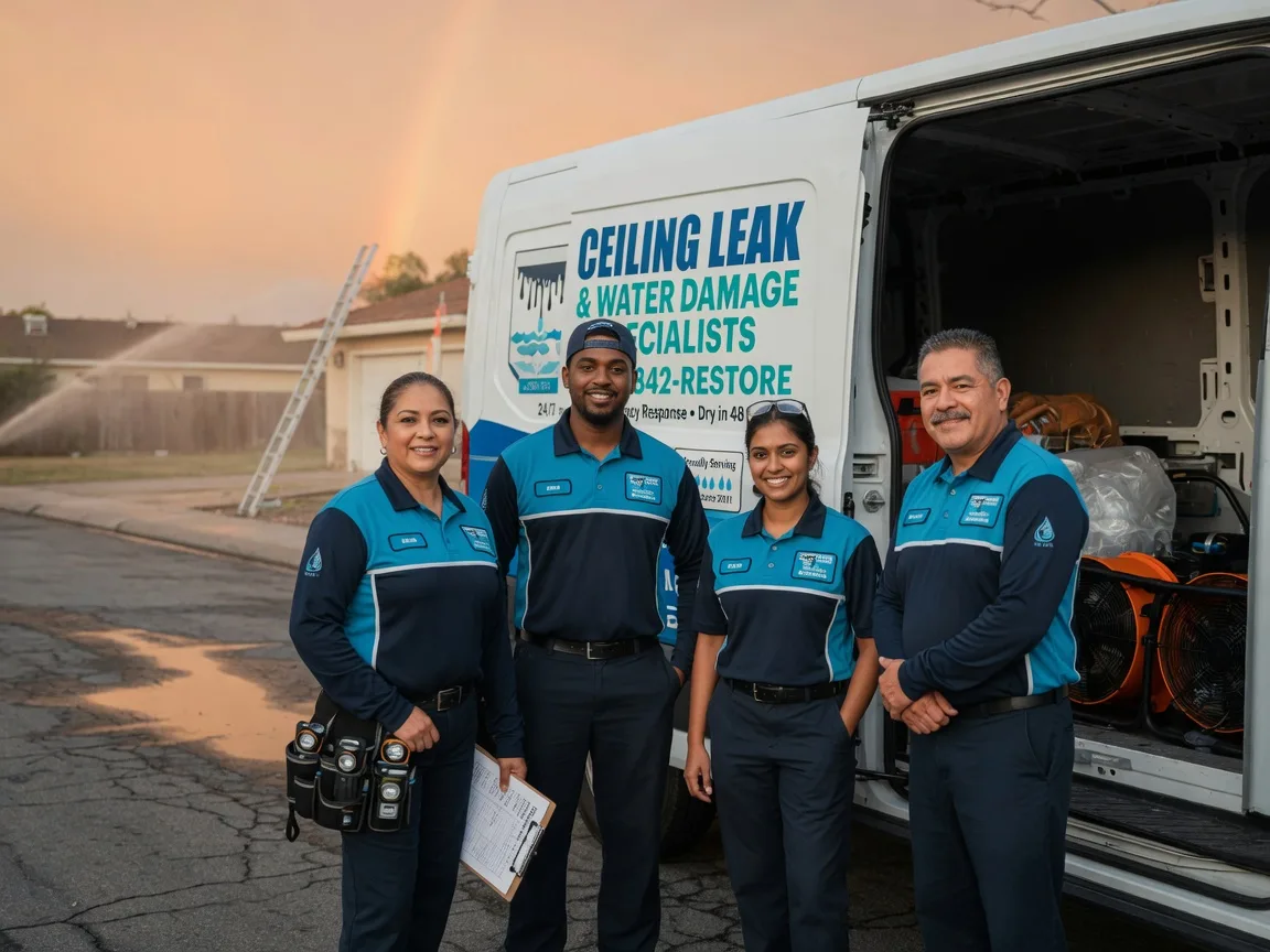 Ceiling Leak Cleanup company in Tell, TX