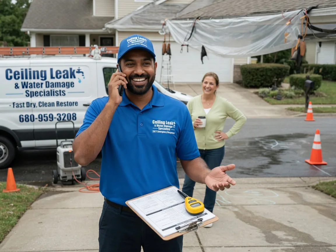 Ceiling Leak Cleanup Tell, TX FAQs